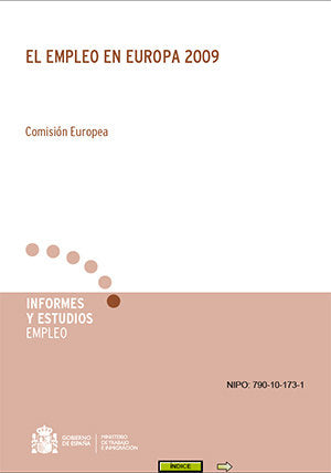 El empleo en Europa 2009., de Comisión Europea, Comisión Europea | portada del libro