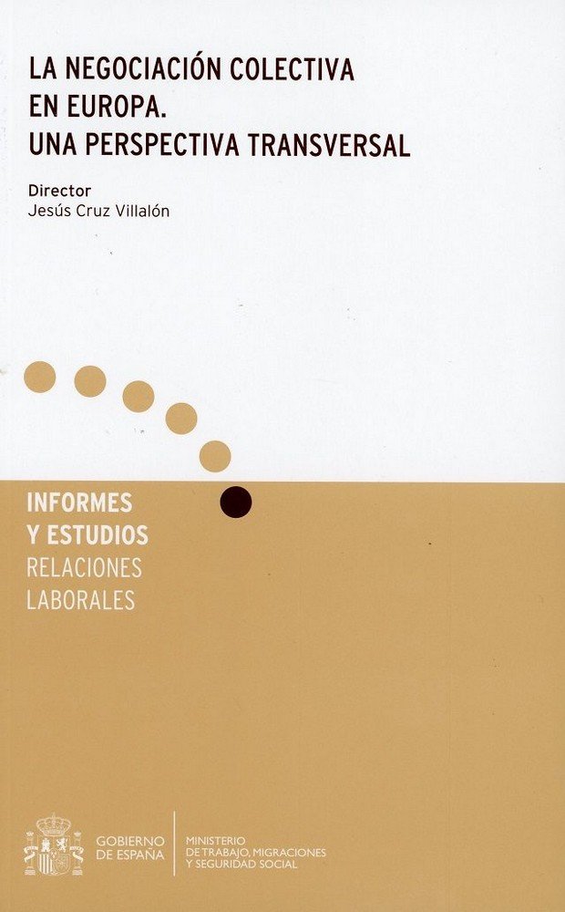NEGOCIACION COLECTIVA EN EUROPA. UNA PERSPECTIVA T | portada del libro