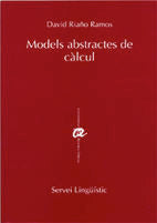 MODELS ABSTRACTES DE CALCUL, de RIAÑO RAMOS | portada del libro