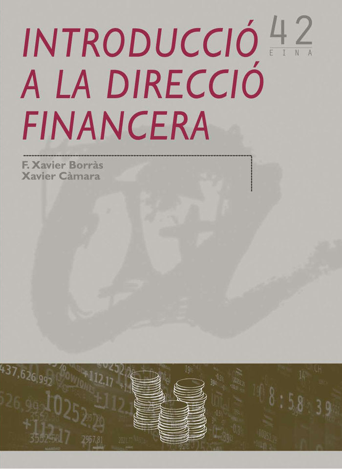 Introducció a la direcció financera, de Borràs, F. Xavier | portada del libro