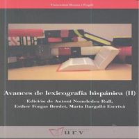 Avances de lexicografía hispánica (II), de Varios autores | portada del libro