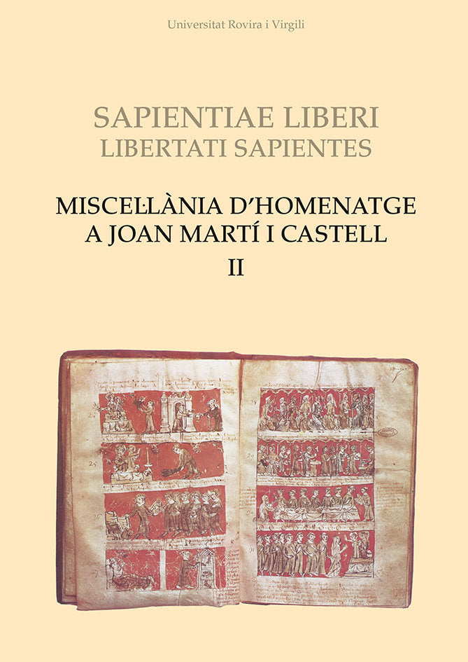 Miscel·lània dÆhomenatge a Joan Martí i Castell (II), de Pradilla Cardona, Miquel Àngel | portada del libro
