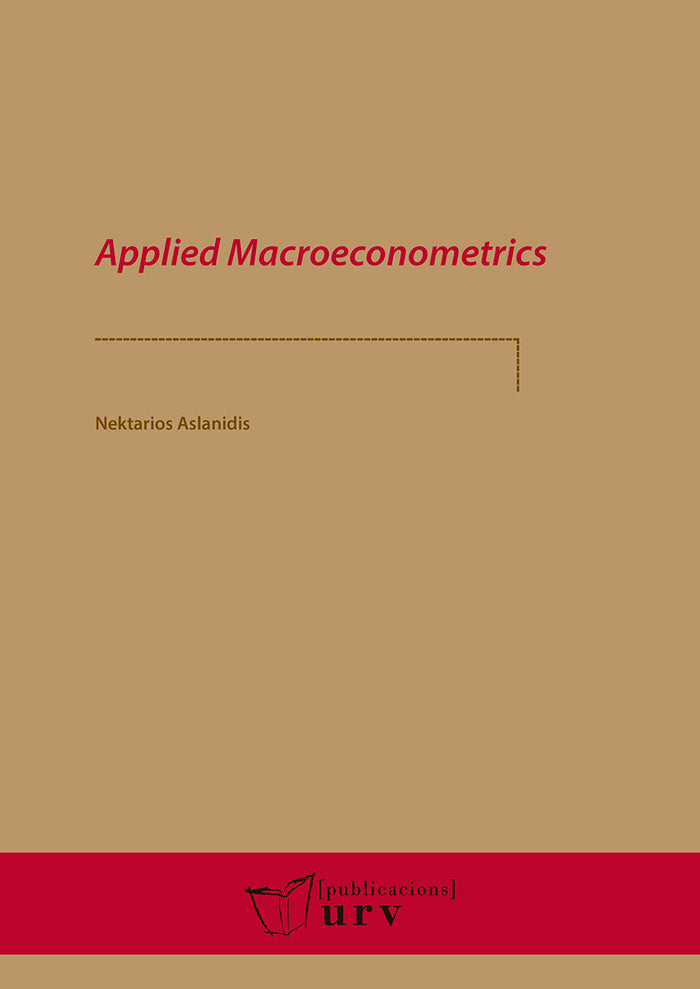Applied Macroeconometrics, de Aslanidis, Nektarios | portada del libro