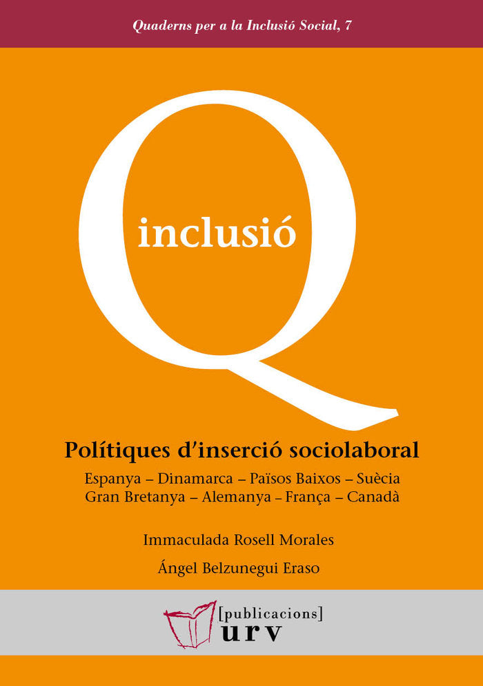 Polítiques d'inserció sociolaboral, de Rosell Morales, Immaculada | portada del libro