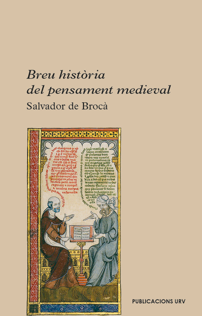 BREU HISTORIA DEL PENSAMENT MEDIEVAL, de DE BROC· TELLA, SALVADOR | portada del libro