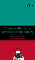 Cómo escribir textos técnicos o profesionales, de Dintel | portada del libro