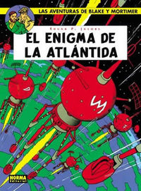 BLAKE Y MORTIMER 04. EL ENIGMA DE LA ATLÁNTIDA, de Jacobs, Edgar P. | portada del libro