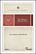 El canon científico, de Sánchez Ron, José Manuel | portada del libro
