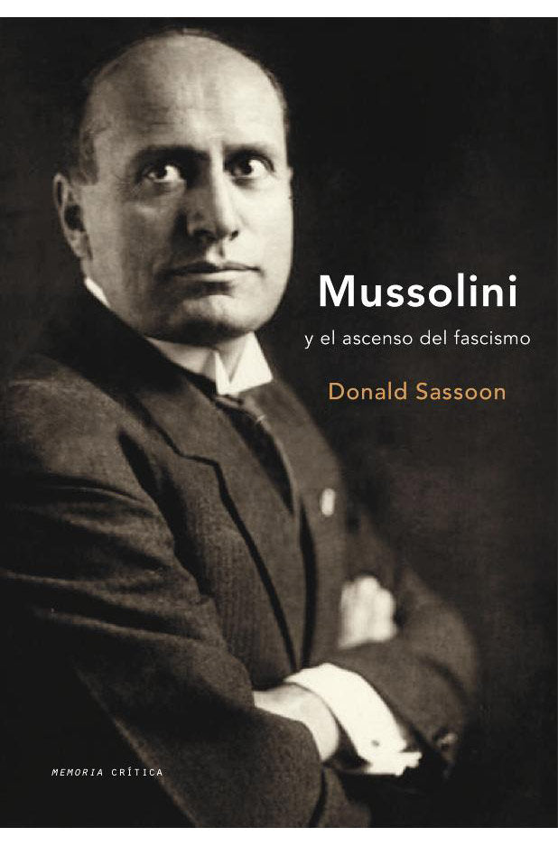 Mussolini, de Sassoon | portada del libro