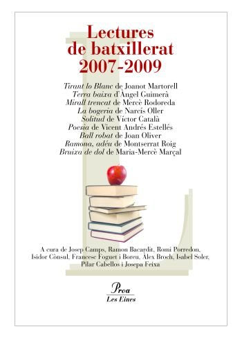Lectures de batxillerat 2007-2009, de Autors, Diversos | portada del libro
