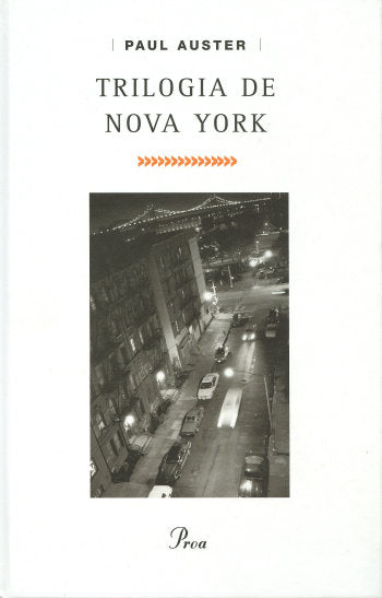 Trilogia de Nova York, de Auster | portada del libro