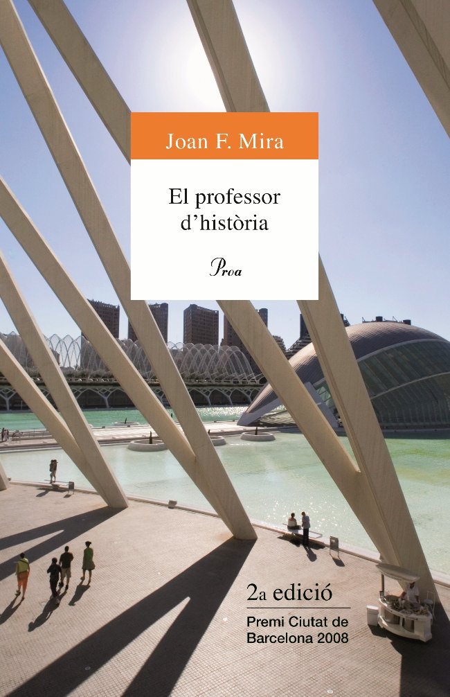 El professor d'història, de Mira | portada del libro