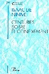 Centúries sobre el coneixement, de De Nínive, Isaac | portada del libro