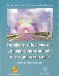 Posibilidades de la provincia de Jaén ante los nuevos mercados y las economías emergentes, de Martín Mesa | portada del libro
