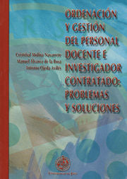 Ordenación y gestión del personal docente e investigador: problemas y soluciones, de Molina Navarrete | portada del libro