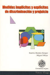 Medidas implícitas y explícitas de discriminación prejuicio, de Montes-Berges | portada del libro