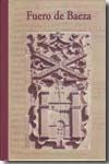 Fuero de Baeza, de Roudil | portada del libro