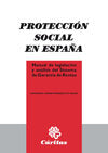 PROTECCION SOCIAL EN ESPAÑA, de LINARES MARQUEZ DE PRADO, ESPERANZA | portada del libro