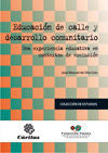 Educación de calle y desarrollo comunitario, de De Oña Cots, José Manuel | portada del libro