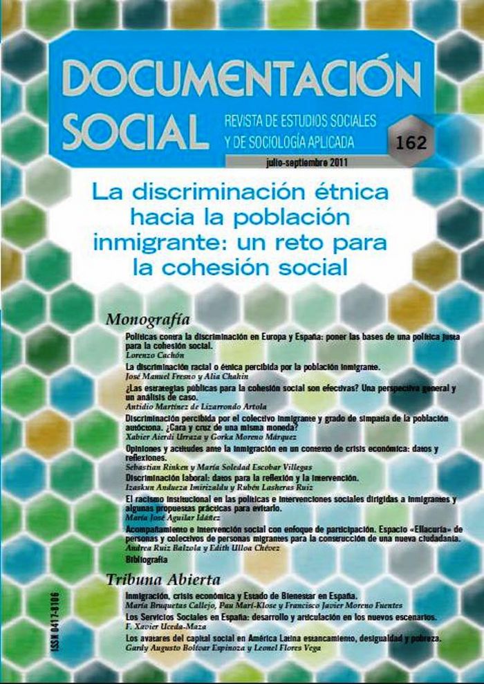 La discriminación étnica hacia la población inmigrante, de Varios autores | portada del libro