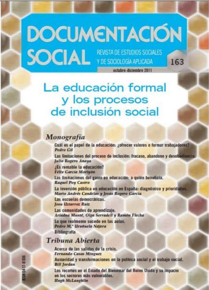 La educación formal y los procesos de inclusión social, de Varios autores | portada del libro