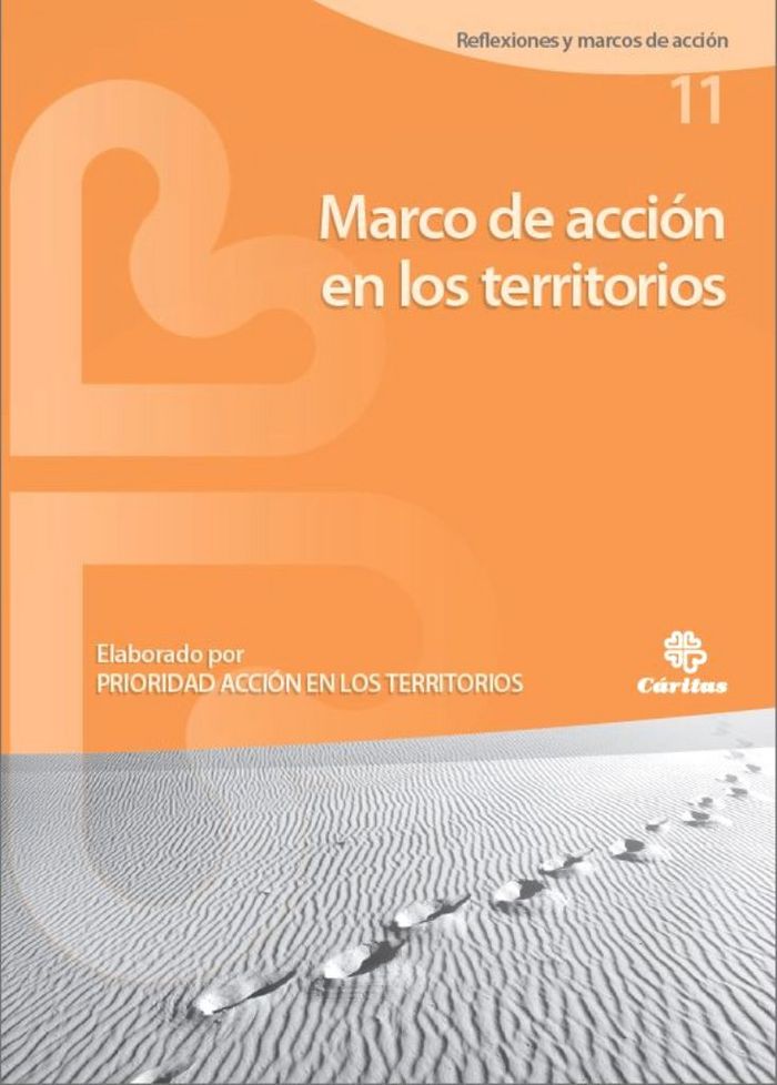 Marco de acción en los territorios, de Prioridad acción en los territorios de Cáritas | portada del libro
