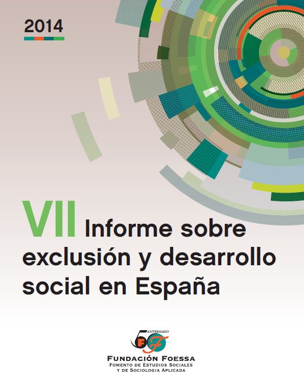 VII Informe sobre exclusión y desarrollo social en España, de Fundación FOESSA | portada del libro