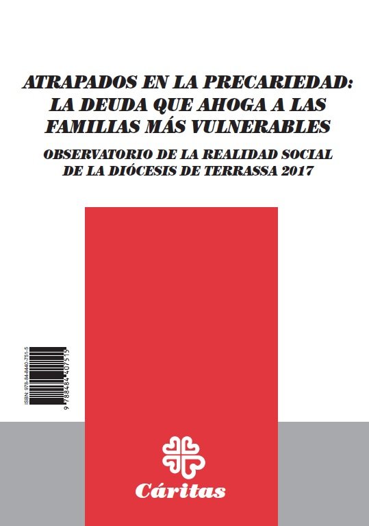 Atrapados en la precariedad: La deuda que ahoga a las familias más vulnerables, de Varios autores | portada del libro