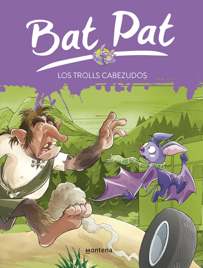 Los trolls cabezudos (Serie Bat Pat 9), de Pavanello, Roberto | portada del libro