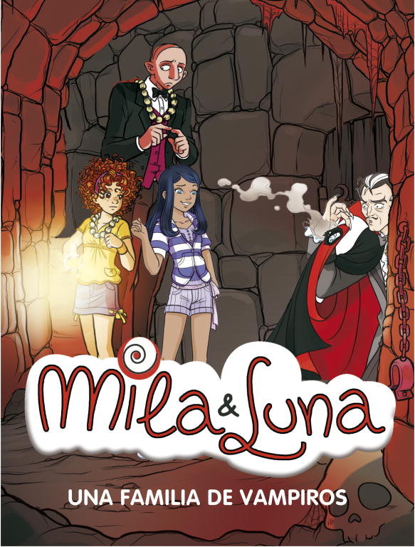 Una familia de vampiros (Mila & Luna 9), de Bat | portada del libro
