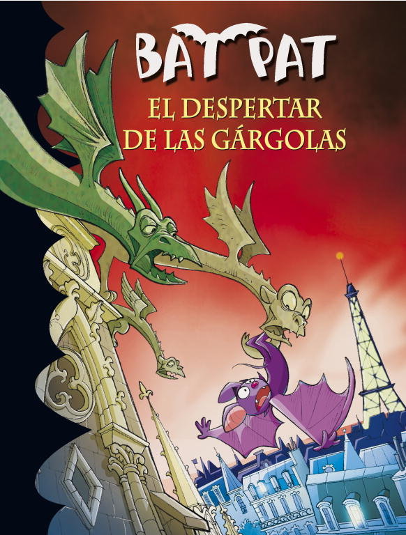 El despertar de las gárgolas (Serie Bat Pat 23), de Pavanello | portada del libro