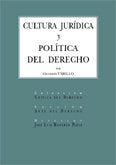 CULTURA JURIDICA Y POLITICA DEL DERECHO, de TARELLO | portada del libro