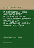 RECEPCION POR EL TRIBUNAL CONSTITUCIONAL, de MARTIN SANCHEZ | portada del libro