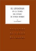 LEVIATHAN EN LA TEORIA DEL ESTADO DE TOMAS,EL HOBB, de SCHMITT | portada del libro