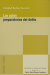 ACTOS PREPARATORIOS DEL DELITO, de BARBER BURUSCO | portada del libro