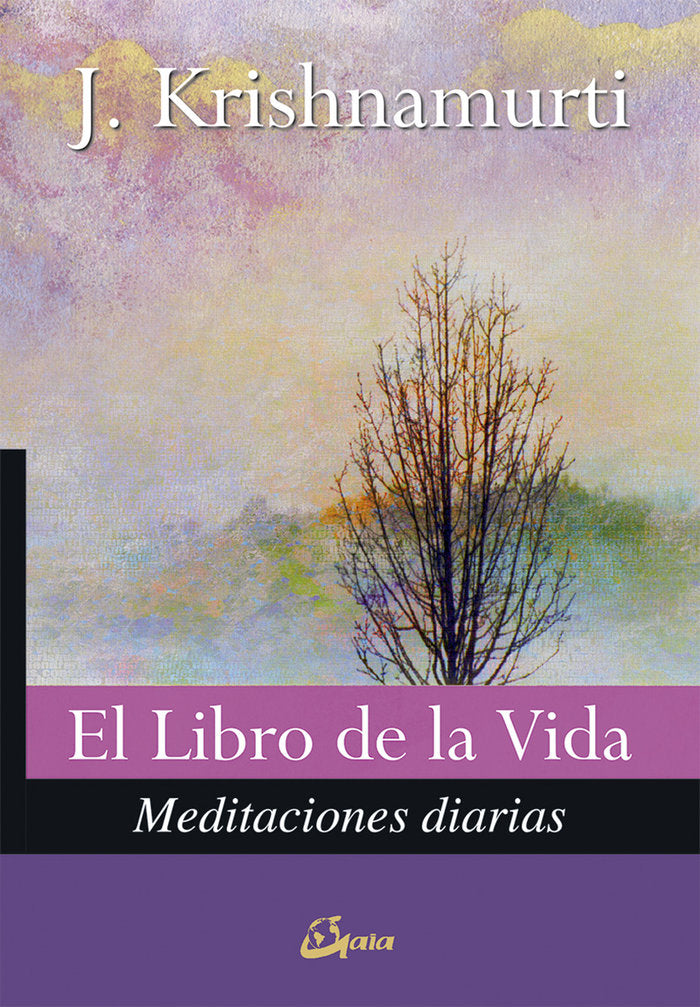El libro de la vida, de Krishnamurti, Jiddu | portada del libro
