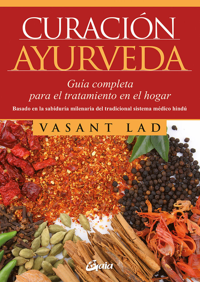 Curación ayurveda, de Lad, Vasant | portada del libro