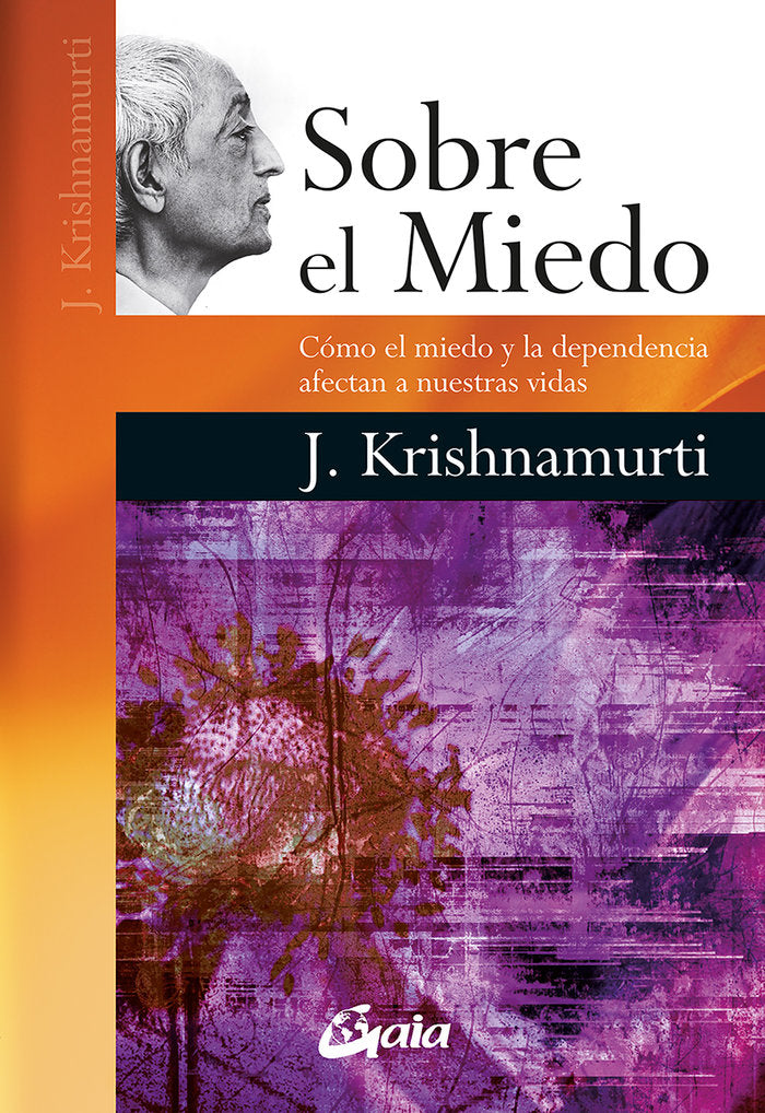 Sobre el miedo, de Krishnamurti, Jiddu | portada del libro
