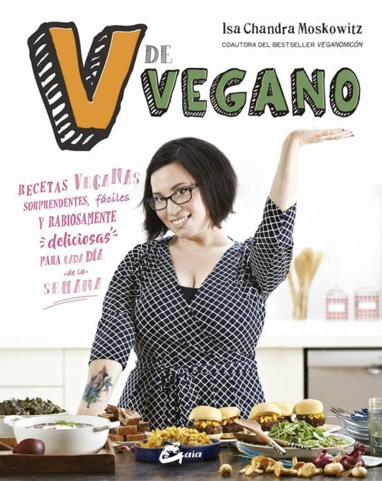 V de vegano, de Moskowitz, Isa Chandra | portada del libro