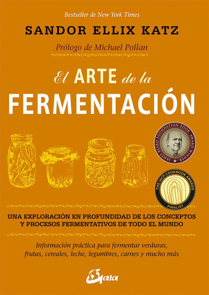 El arte de la fermentación, de Katz, Sandor Ellix | portada del libro