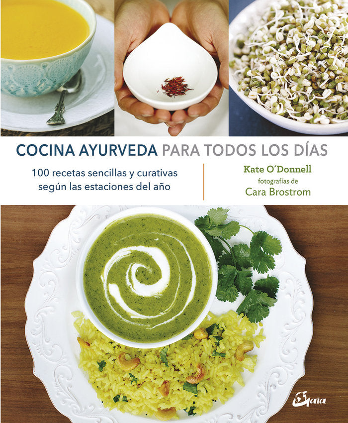 Cocina ayurveda para todos los días, de O'Donnell, Kate | portada del libro
