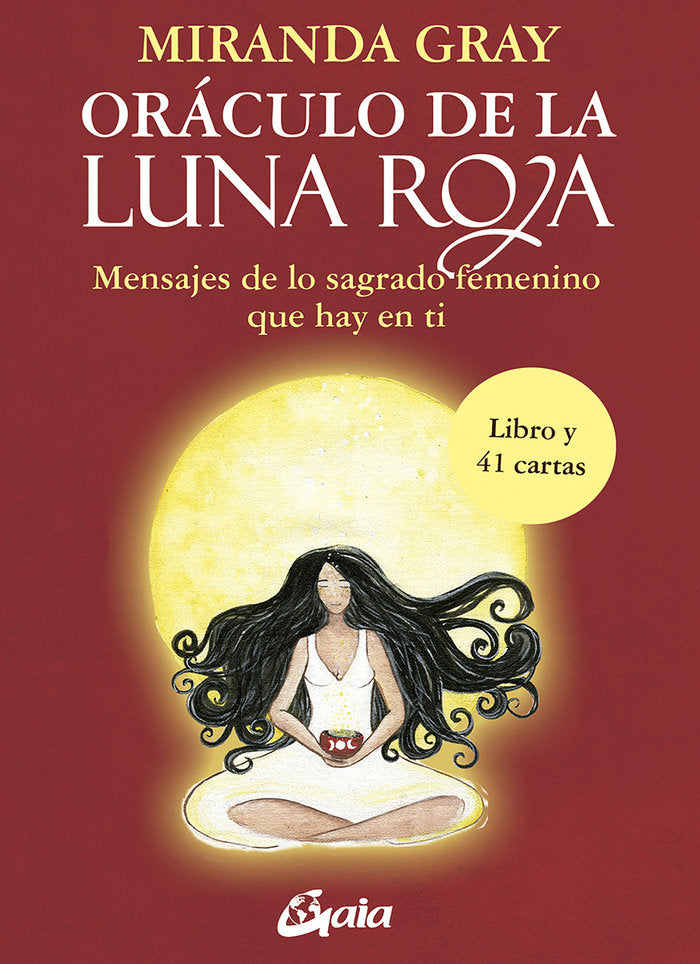 ORACULO DE LA LUNA ROJA LIBRO GUIA Y 41 CARTAS, de GRAY,MIRANDA | portada del libro