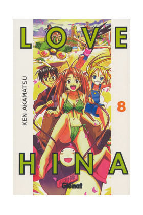 Love Hina 8, de Akamatsu | portada del libro
