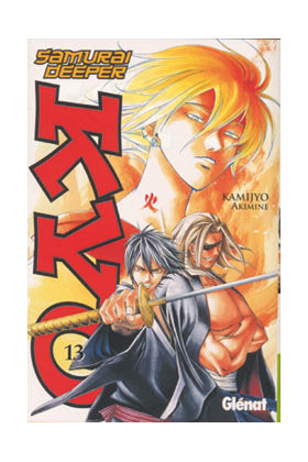 Samurai deeper Kyo 13, de Akimine | portada del libro