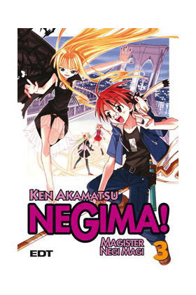 Negima! 3, de Akamatsu | portada del libro
