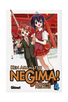 Negima! 4, de Akamatsu | portada del libro