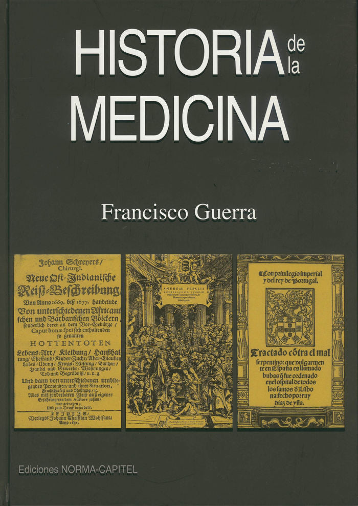 Historia de la medicina - 3ª, de Guerra Pérez, Francisco | portada del libro