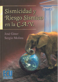 Sismicidad y riesgo sísmico en la CAV, de Giner Caturla | portada del libro