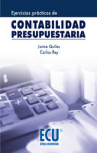 Ejercicios prácticos de contabilidad presupuestaria, de Quiles Giménez, Jaime | portada del libro