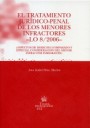 El tratamiento jurídico-penal de los menores infractores -LO 8/2006-, de Ana Isabel Pérez Machío | portada del libro